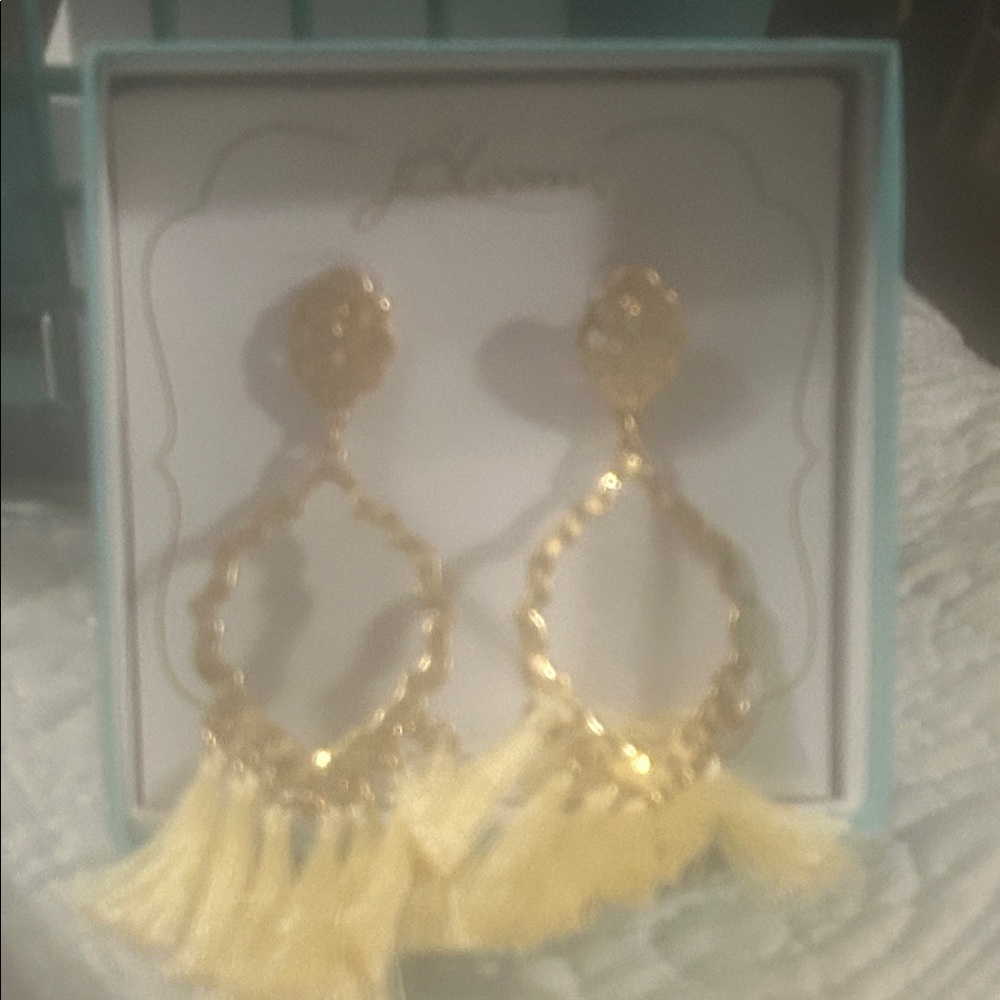 Elegant Gold Dangle Earrings
